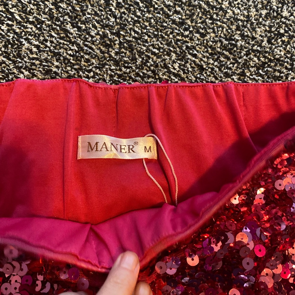 Sequin Pink Skirt - Picture 2 of 2